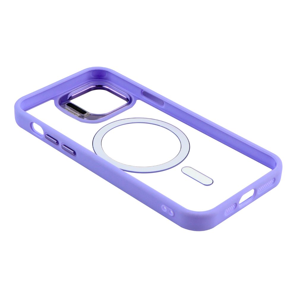 Купить ЧЕХОЛ TPU+PC+METAL STAND CASE WITH MAGSAFE AND CAMERA LENSES ДЛЯ IPHONE 15 PRO МЯТАЯ УПАКОВКА_5