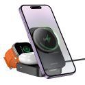 Купить БЕСПРОВОДНОЕ ЗАРЯДНОЕ УСТРОЙСТВО BOROFONE BQ38 3-IN-1 FOR IWATCH_3