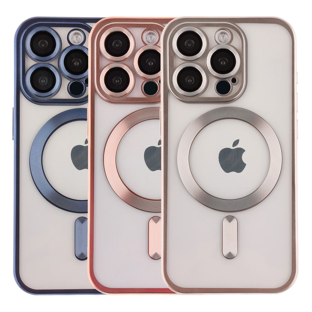 Купить ЧЕХОЛ TPU METALLIC CHROME FULL CAMERA WITH MAGSAFE ДЛЯ IPHONE 12 PRO