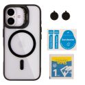 Купить ЧЕХОЛ TPU+PC+METAL STAND CASE WITH MAGSAFE AND CAMERA LENSES ДЛЯ IPHONE 16_2