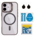 Купить ЧЕХОЛ TPU+PC+METAL STAND CASE WITH MAGSAFE AND CAMERA LENSES ДЛЯ IPHONE 16_7