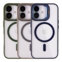 Купить ЧЕХОЛ TPU+PC+METAL STAND CASE WITH MAGSAFE AND CAMERA LENSES ДЛЯ IPHONE 16