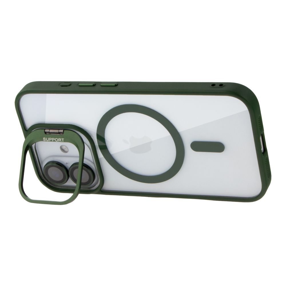 Купить ЧЕХОЛ TPU+PC+METAL STAND CASE WITH MAGSAFE AND CAMERA LENSES ДЛЯ IPHONE 16_12