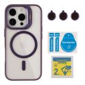 Купить ЧЕХОЛ TPU+PC+METAL STAND CASE WITH MAGSAFE AND CAMERA LENSES ДЛЯ IPHONE 16 PRO_5