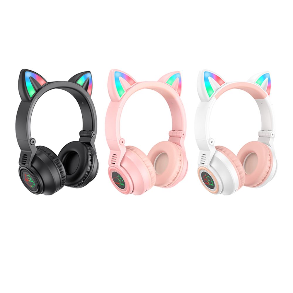 Купить БЛЮТУЗ СТЕРЕО ГАРНИТУРА BOROFONE BO18 CAT EAR