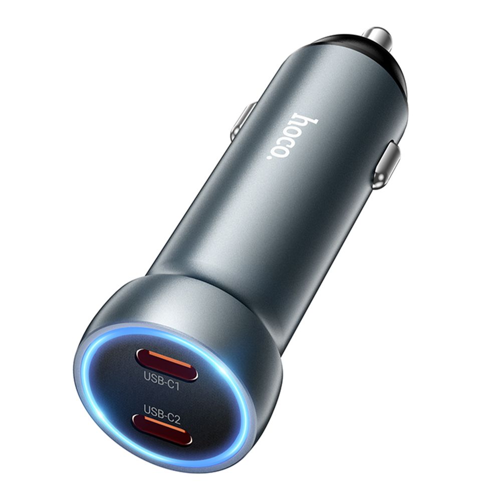 Купить АВТО ЗАРЯДНОЕ УСТРОЙСТВО HOCO Z54B 2USB-C PD60W/QC3.0_2