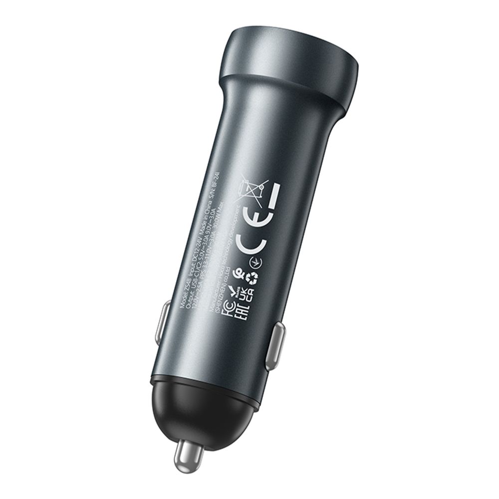 Купить АВТО ЗАРЯДНОЕ УСТРОЙСТВО HOCO Z54B 2USB-C PD60W/QC3.0_4