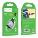 Купить ПЕРЕХОДНИК HOCO UA35 TYPE-C TO RJ45 10/100MBPS_1