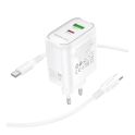 Купить СЕТЕВОЕ ЗАРЯДНОЕ УСТРОЙСТВО BOROFONE BA89A 1USB-C/1USB PD/QC 30W+TYPE-C TO TYPE-C_5