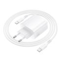Купить СЕТЕВОЕ ЗАРЯДНОЕ УСТРОЙСТВО BOROFONE BA89A 1USB-C/1USB PD/QC 30W+TYPE-C TO TYPE-C_6