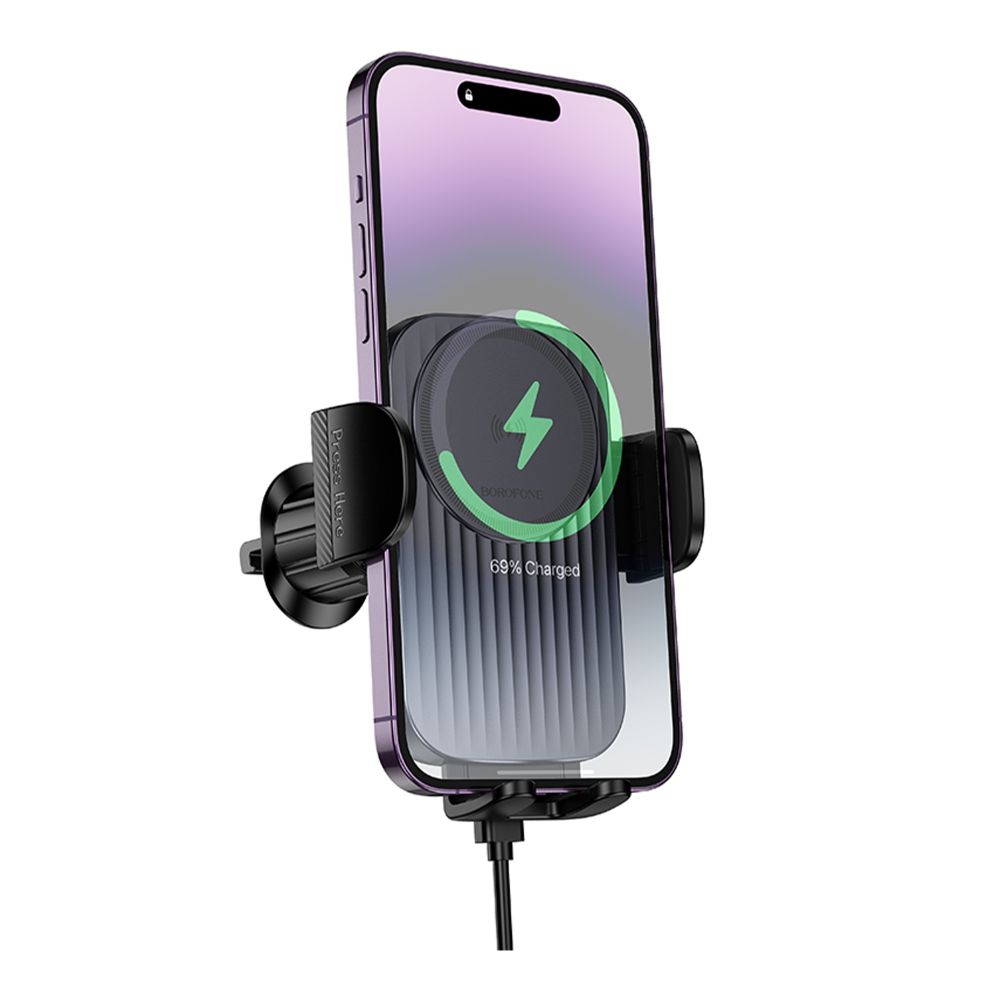 Купить АВТОДЕРЖАТЕЛЬ BOROFONE BH221 WIRELESS 15W_2