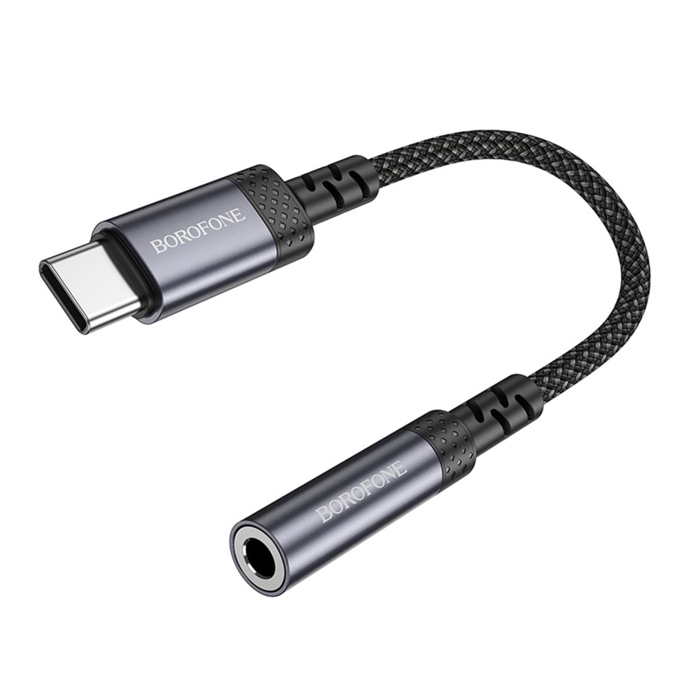 Купить ПЕРЕХОДНИК BOROFONE BV24 TYPE-C TO AUX 3.5MM (FEMALE) 15CM_3