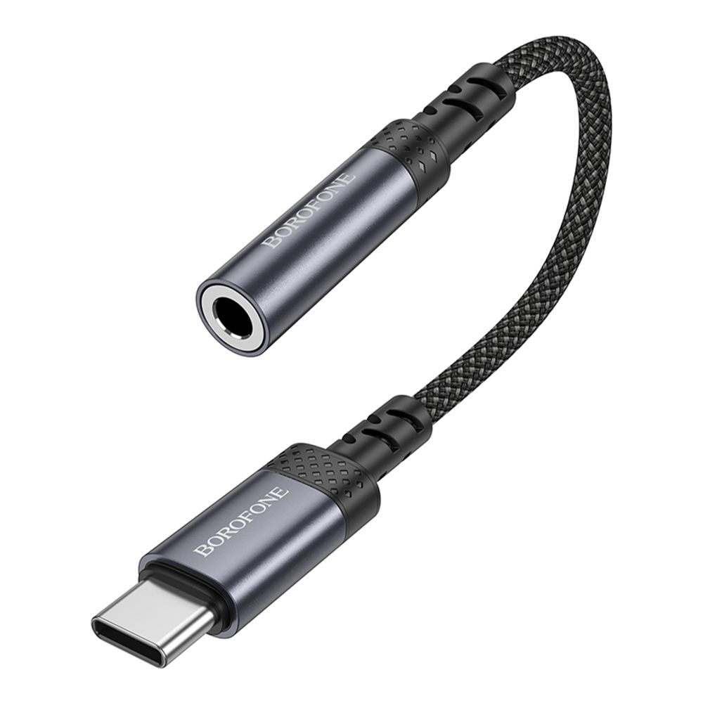 Купить ПЕРЕХОДНИК BOROFONE BV24 TYPE-C TO AUX 3.5MM (FEMALE) 15CM_6