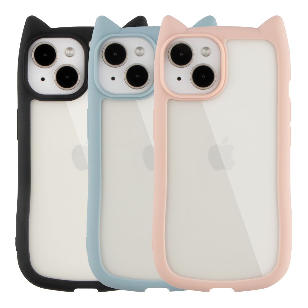 Купить ЧЕХОЛ TPU+PC CAT EARS CASE ДЛЯ IPHONE 13/14