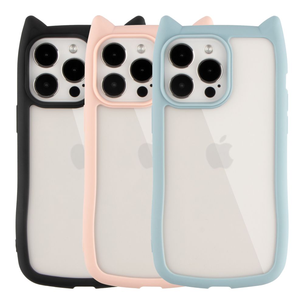 Купить ЧЕХОЛ TPU+PC CAT EARS CASE ДЛЯ IPHONE 13 PRO MAX