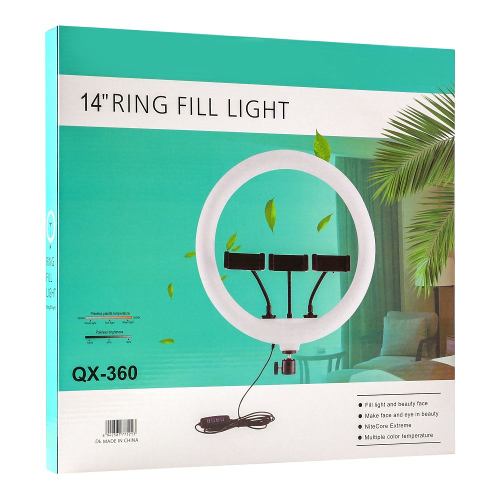 Купить ЛАМПА FILL LIGHT 36CM 14" (QX-360)_1