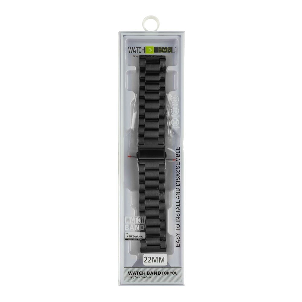 Купить РЕМЕШОК УНИВЕРС 22MM STAINLESS STEEL ДЛЯ SAMSUNG/AMAZFIT/HUAWEI_1
