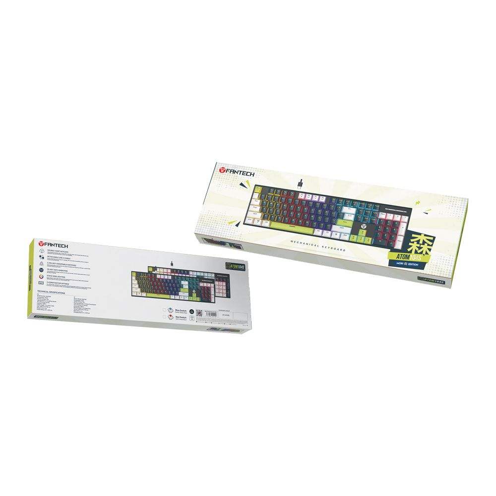 Купить КЛАВИАТУРА ИГРОВАЯ FANTECH ATOM104S MK878S MORI BLUE SWITCH_1