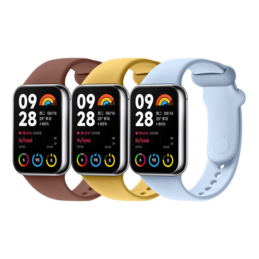 Купить РЕМЕШОК ДЛЯ XIAOMI MI BAND 8 PRO/MI BAND 9 PRO/REDMI WATCH 4 SILICONE
