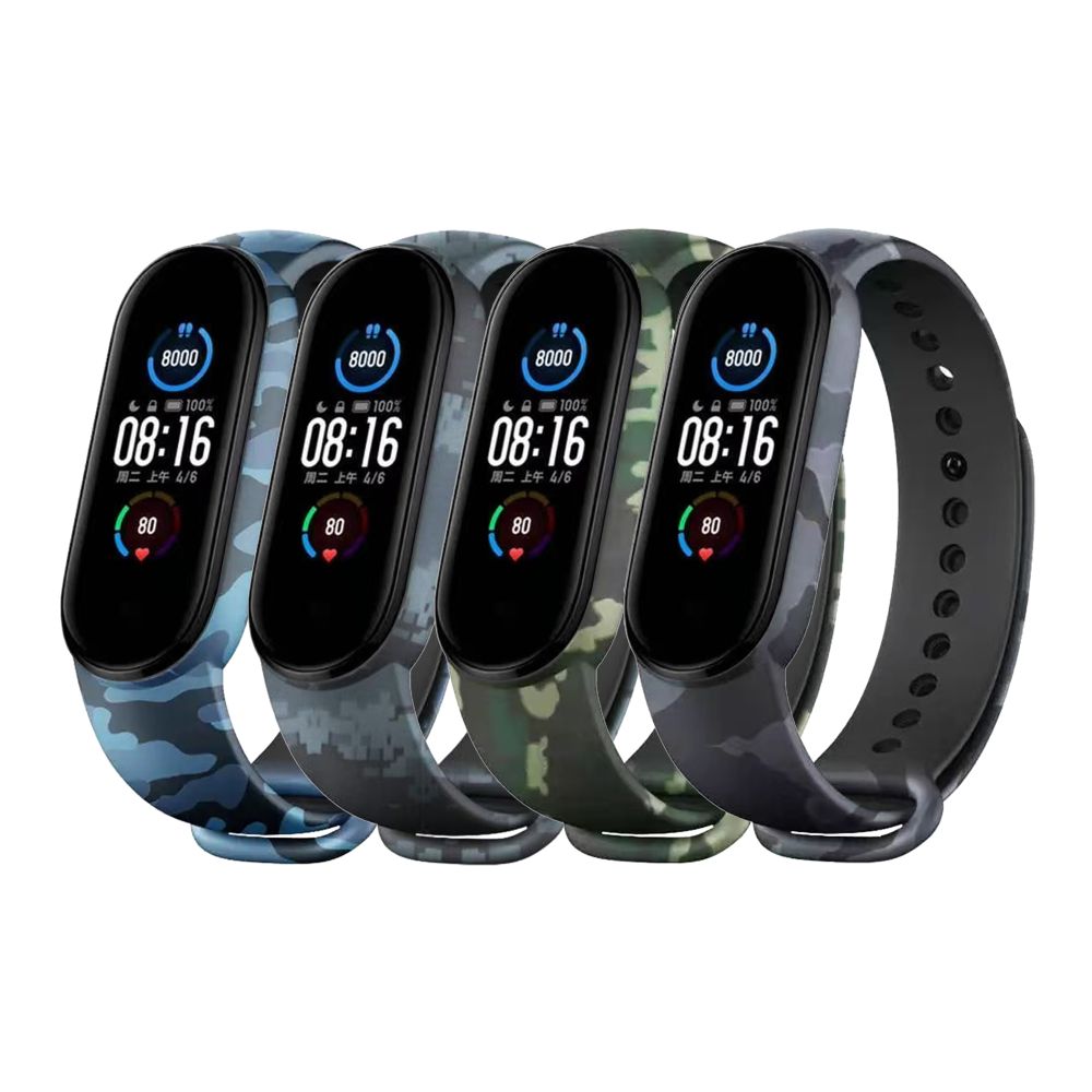 Купить РЕМЕШОК ДЛЯ XIAOMI MI BAND 3/4 СAMOUFLAGE