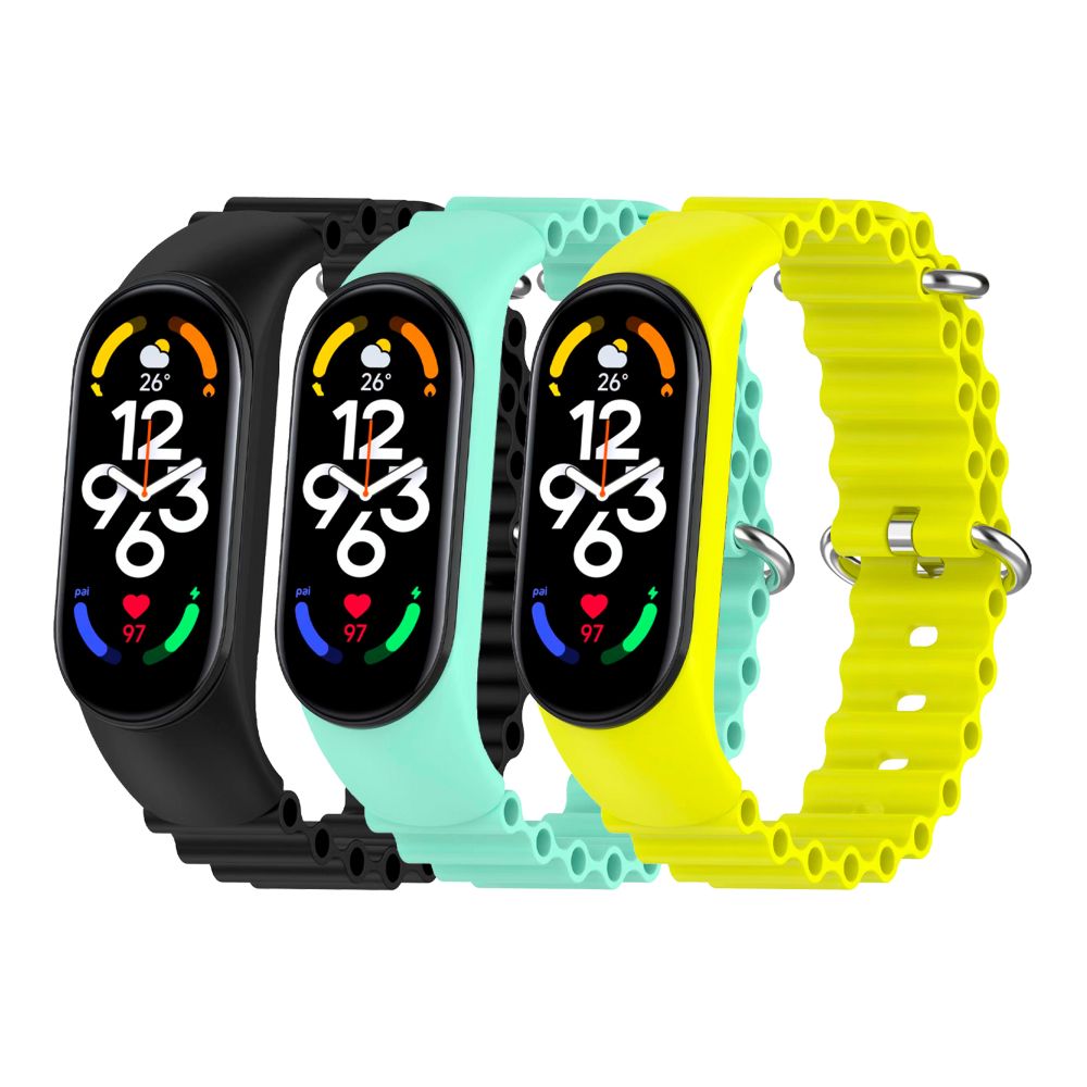 Купить РЕМЕШОК ДЛЯ XIAOMI MI BAND 5/6/7 OCEAN BAND