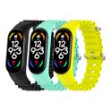 Купить РЕМЕШОК ДЛЯ XIAOMI MI BAND 5/6/7 OCEAN BAND