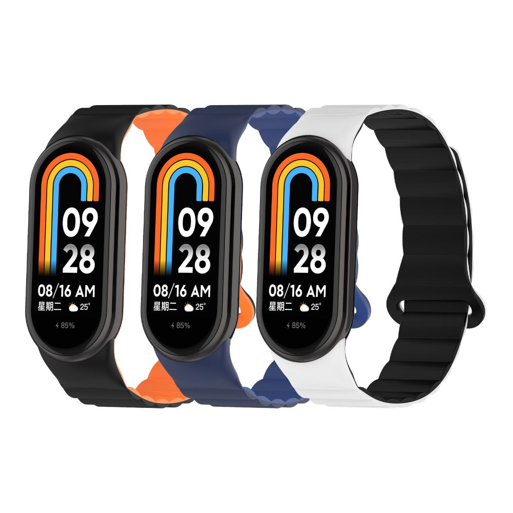 Купить РЕМЕШОК ДЛЯ XIAOMI MI BAND 8/9/10 SILICONE LINK