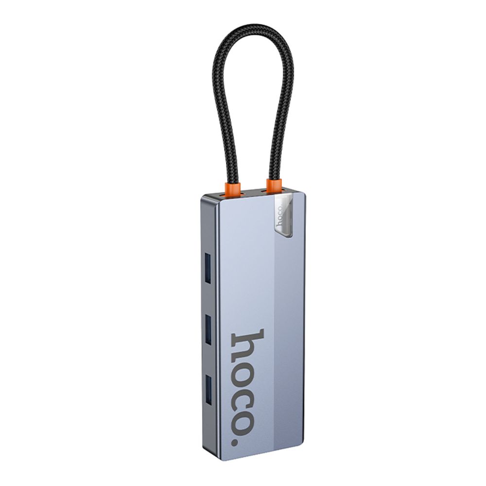 Купить USB HUB HOCO HB50 TYPE-C 5-IN-1 (HDTV+PD+USB3.0*3)_4