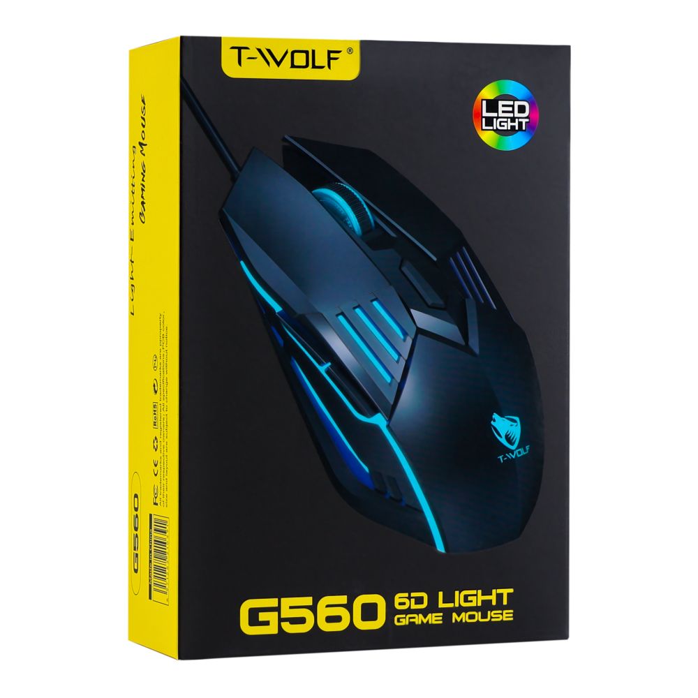 Купить USB МЫШЬ ИГРОВАЯ TWOLF G560_1