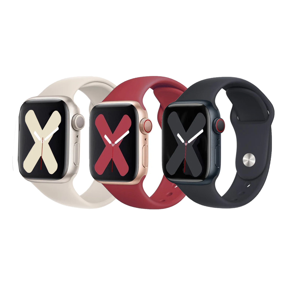 Купить РЕМЕШОК ДЛЯ APPLE WATCH BAND SILICONE ONE-PIECE SIZE-L 38/40/41 MM