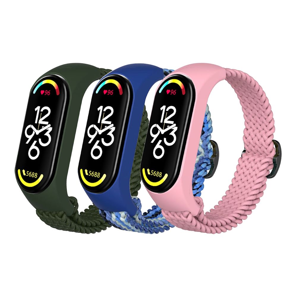 Купить РЕМЕШОК ДЛЯ XIAOMI MI BAND 3/4/5/6/7 ELASTIC ADJUSTMENT