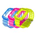 Купить РЕМЕШОК ДЛЯ APPLE WATCH BAND COLOR TRANSPARENT + PROTECT CASE 44MM