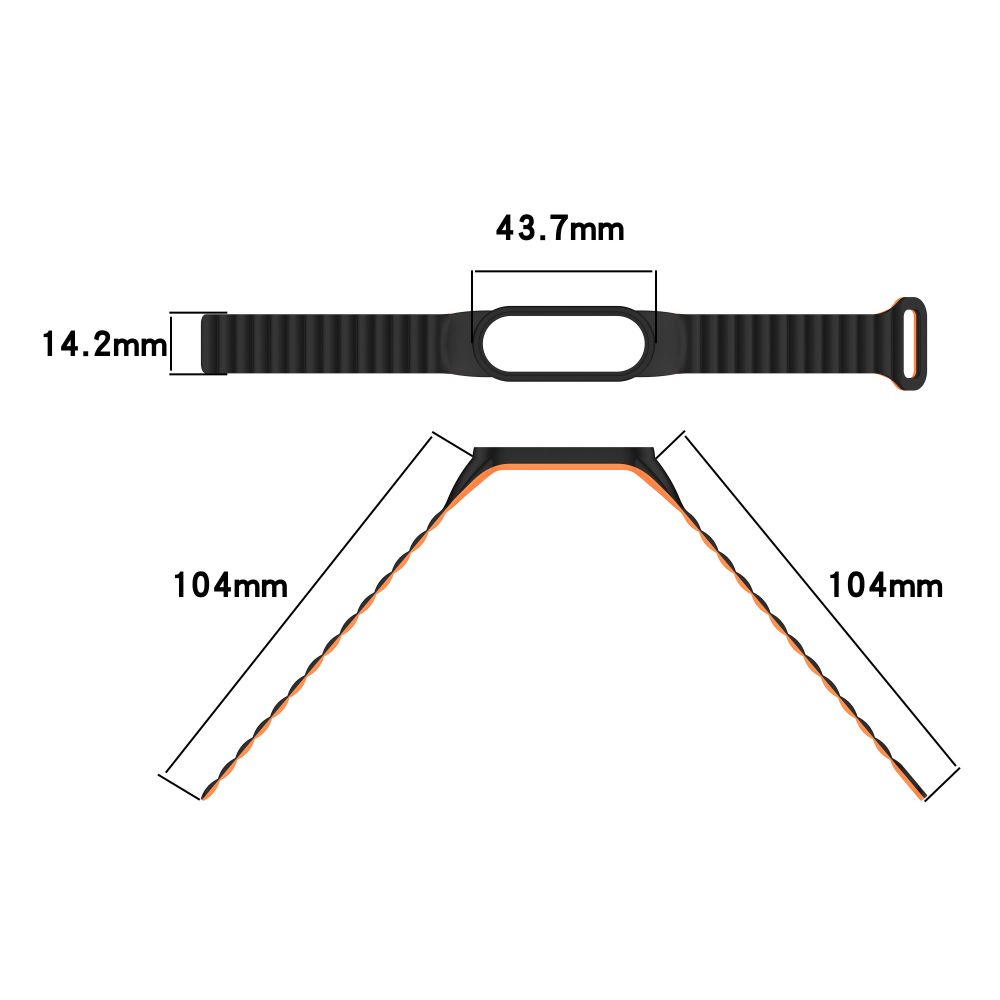 Купить РЕМЕШОК ДЛЯ XIAOMI MI BAND 3/4/5/6/7 SILICONE LINK_15