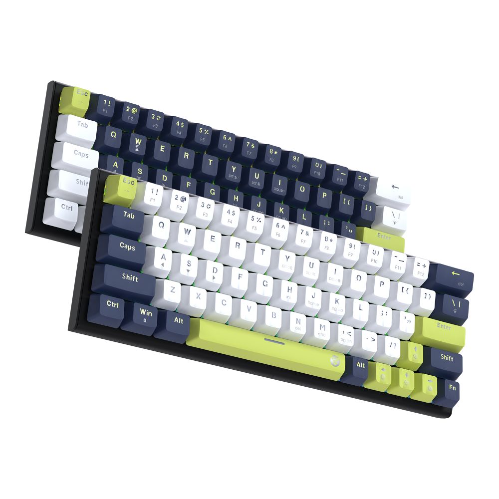 Купить КЛАВИАТУРА ИГРОВАЯ FANTECH ATOM63 MK874V2 MORI BLUE SWITCH