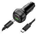 Купить АВТО ЗАРЯДНОЕ УСТРОЙСТВО HOCO Z58A 1USB/1USB-C QC/PD48W+TYPE-C TO TYPE-C_4