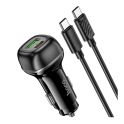 Купить АВТО ЗАРЯДНОЕ УСТРОЙСТВО HOCO Z58A 1USB/1USB-C QC/PD48W+TYPE-C TO TYPE-C_5