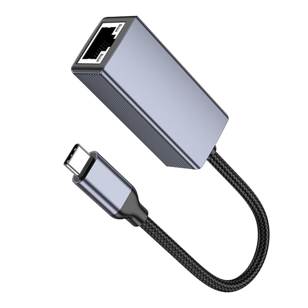 Купить ПЕРЕХОДНИК HOCO UA37 TYPE-C TO ETHERNET ADAPTER (1000 MBPS/1GBIT)_6