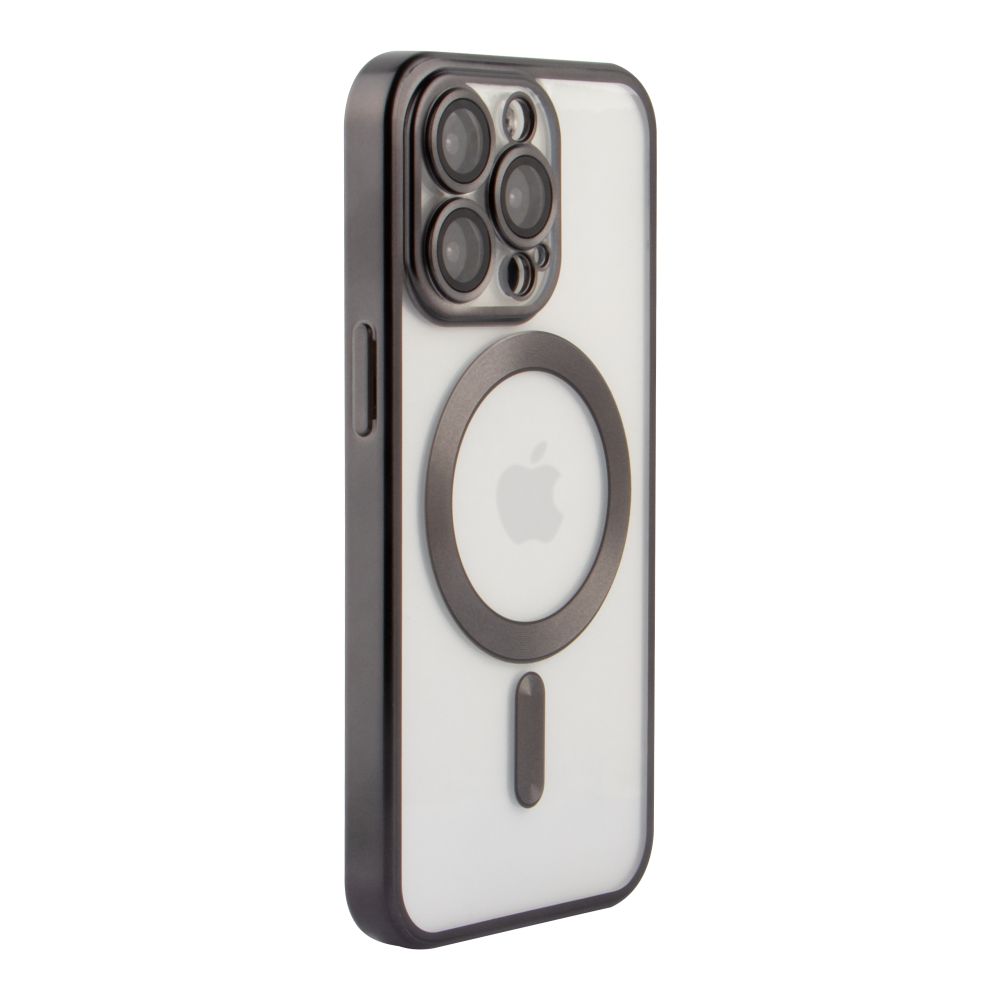 Купить ЧЕХОЛ TPU METALLIC CHROME FULL CAMERA WITH MAGSAFE ДЛЯ IPHONE 12 PRO MAX_11