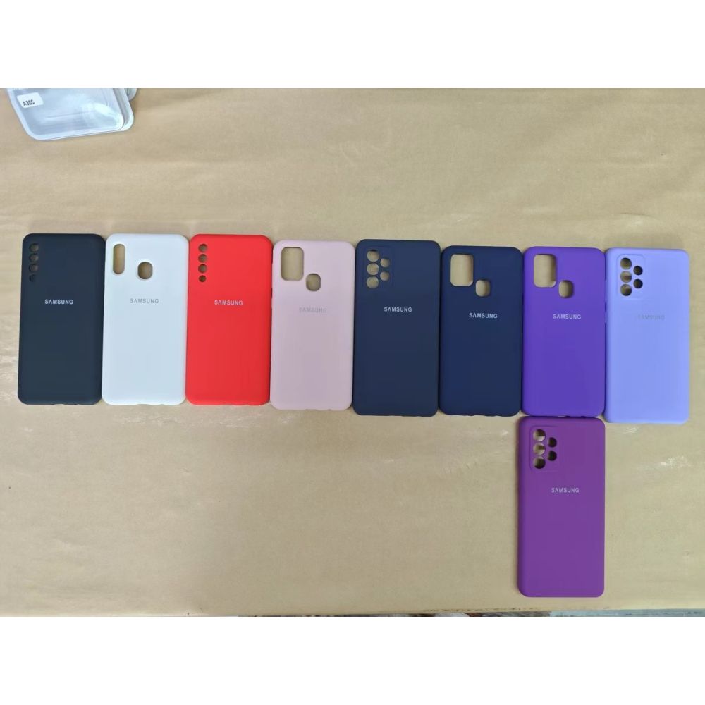 Чехол Liquid Silicone (AA) Full Camera для Samsung Galaxy A06 (A065) (18.Black)