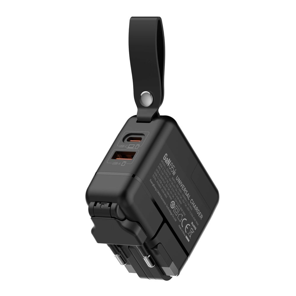 Купить СЕТЕВОЕ ЗАРЯДНОЕ УСТРОЙСТВО LDNIO Q2618 GAN 65W+TYPE-C TO TYPE-C_3
