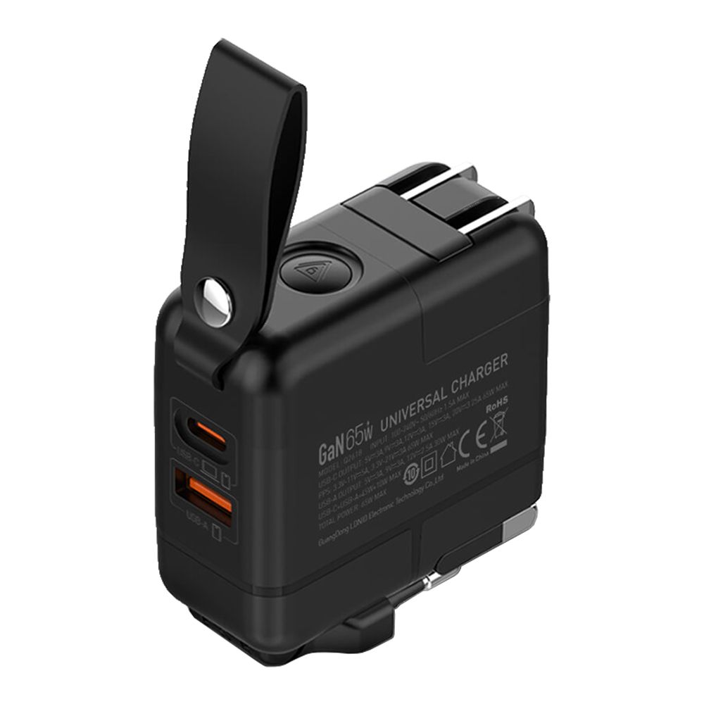 Купить СЕТЕВОЕ ЗАРЯДНОЕ УСТРОЙСТВО LDNIO Q2618 GAN 65W+TYPE-C TO TYPE-C_4