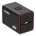Купить АВТО-МОТО ЗАРЯДНОЕ УСТРОЙСТВО LDNIO C108 1USB/1USB-C 60W+TYPE-C TO TYPE-C