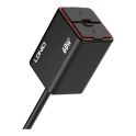 Купить АВТО-МОТО ЗАРЯДНОЕ УСТРОЙСТВО LDNIO C108 1USB/1USB-C 60W+TYPE-C TO TYPE-C_3