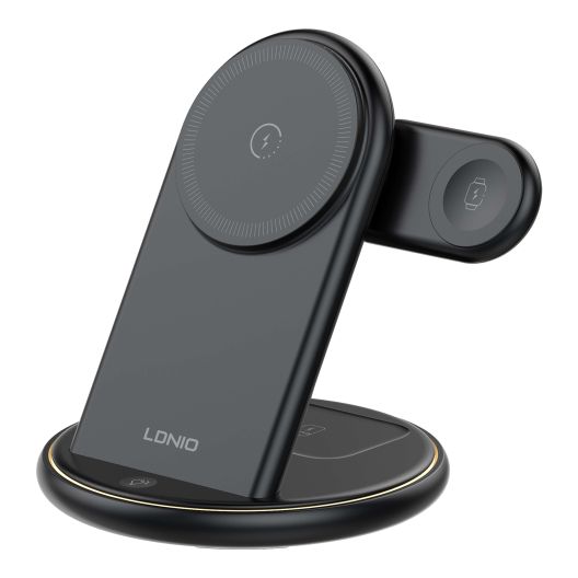 Купить БЕСПРОВОДНОЕ ЗАРЯДНОЕ УСТРОЙСТВО LDNIO WL02 5IN1 25.5W FOR IWATCH