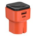 Купить СЕТЕВОЕ ЗАРЯДНОЕ УСТРОЙСТВО LDNIO Q2420 GAN 45W+TYPE-C TO TYPE-C