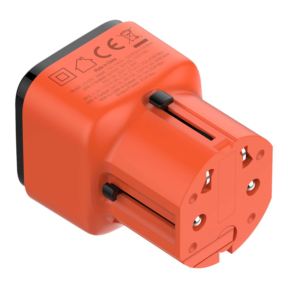 Купить СЕТЕВОЕ ЗАРЯДНОЕ УСТРОЙСТВО LDNIO Q2420 GAN 45W+TYPE-C TO TYPE-C_7