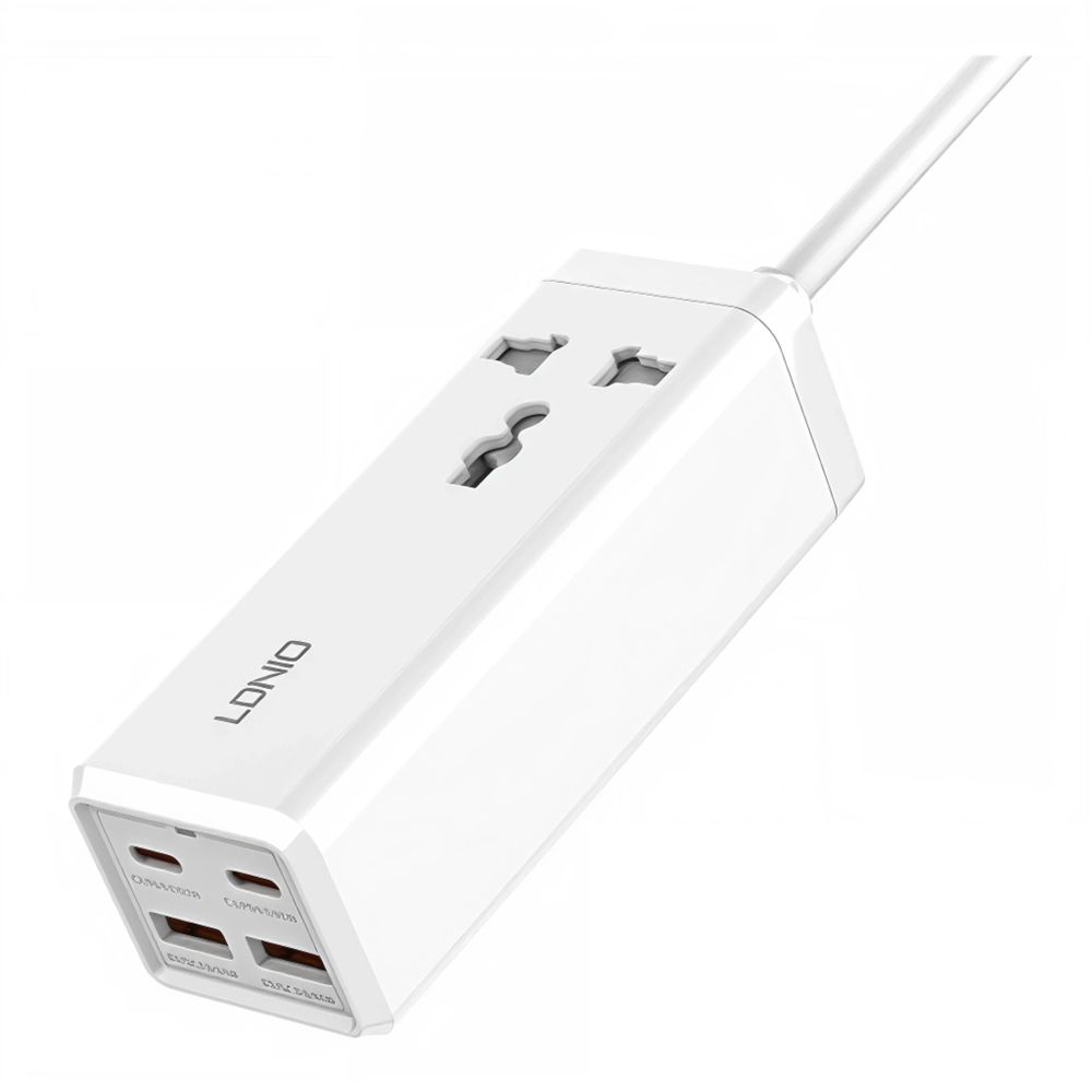 Купить СЕТЕВОЕ ЗАРЯДНОЕ УСТРОЙСТВО LDNIO SC1418 POWER STRIP PD/QC 65W