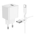 Купить СЕТЕВОЕ ЗАРЯДНОЕ УСТРОЙСТВО BOROFONE BAS11A 1USB 2.1A+USB TO TYPE-C_5