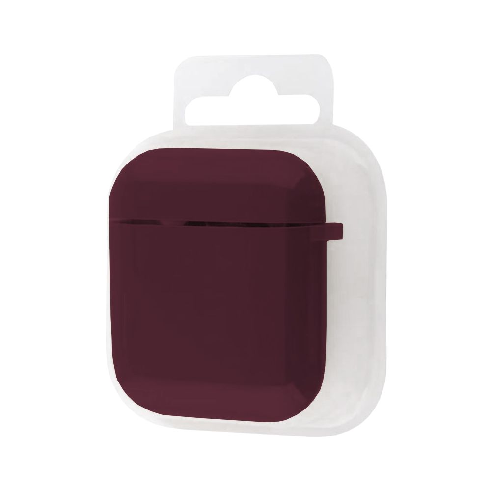 Купить ФУТЛЯР SILICONE CASE WITH MICROFIBRA ДЛЯ AIRPODS 1/2_18