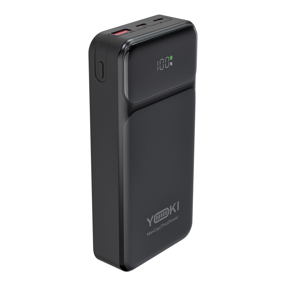 Купить POWER BANK YOKI MAXCAP 65W 20000 MAH BLACK YK-PMC2061